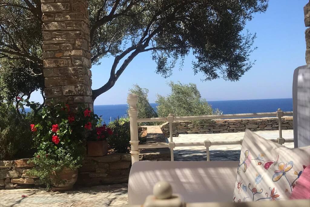 Sunset Villa With Swimming Pool At Tzia Ligia  Extérieur photo