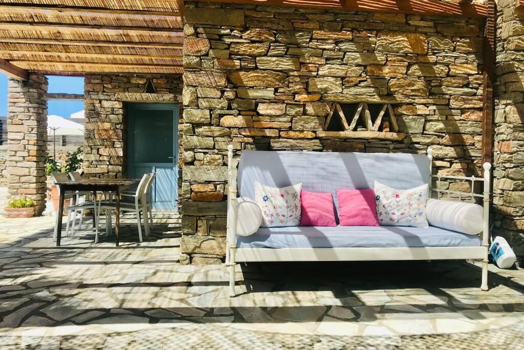Sunset Villa With Swimming Pool At Tzia Ligia  Extérieur photo