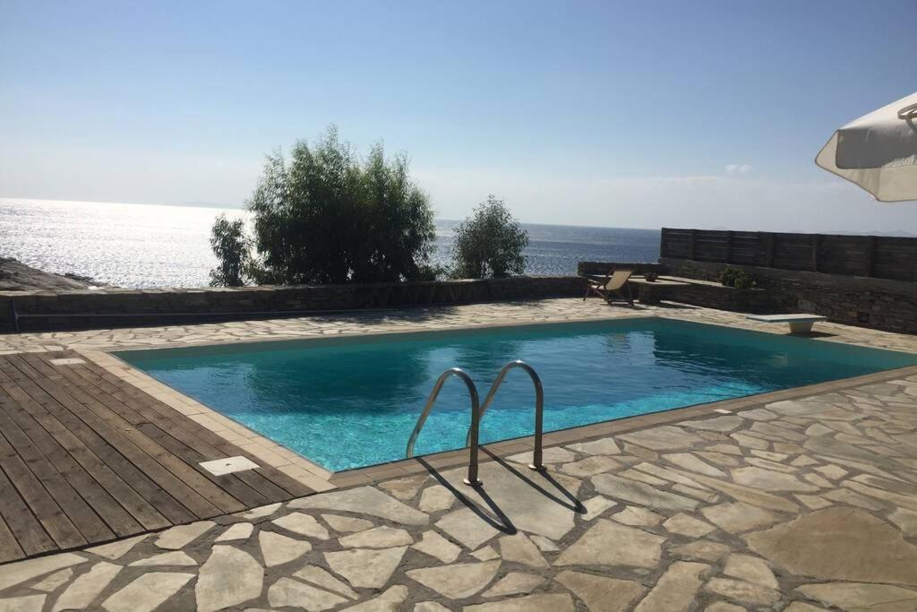 Sunset Villa With Swimming Pool At Tzia Ligia  Extérieur photo